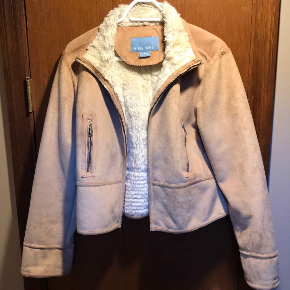 Nine West jacket with fur lining